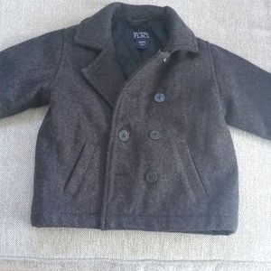 Wool childrens coat